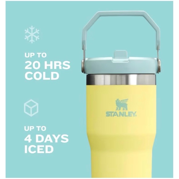 Stanley Flip Straw Tumbler | 30 Oz | Pomelo | Insulated Stainless Steel - Picture 4 of 6